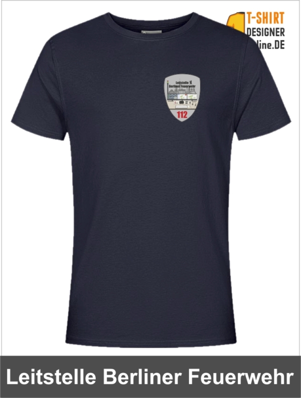 Leitstelle-Berliner-Feuerwehr-T-Shirt – Bild 2
