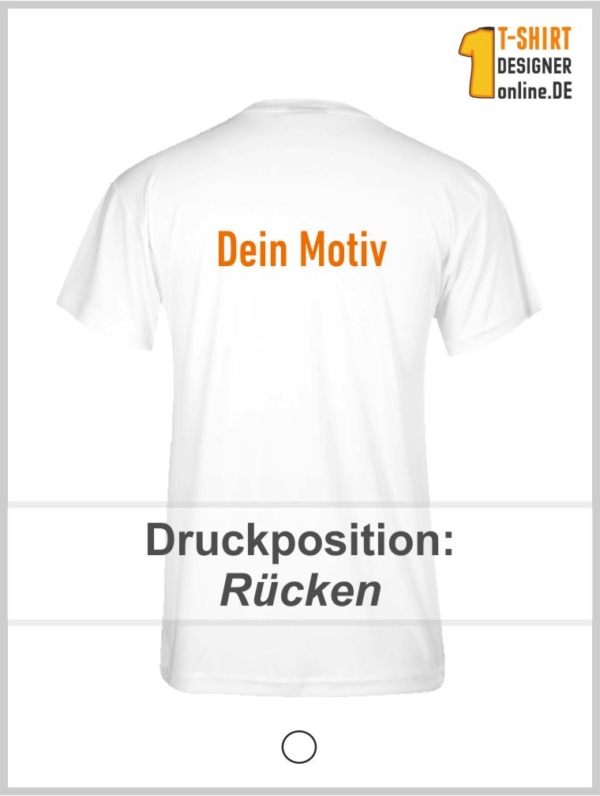 Laufshirt mit Druck auf Rücken