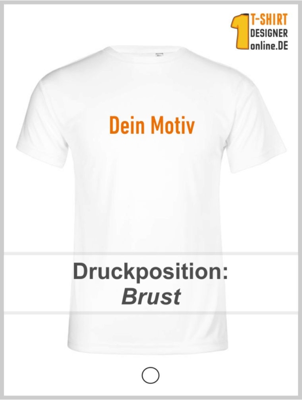 Laufshirt mit Druck auf Brust