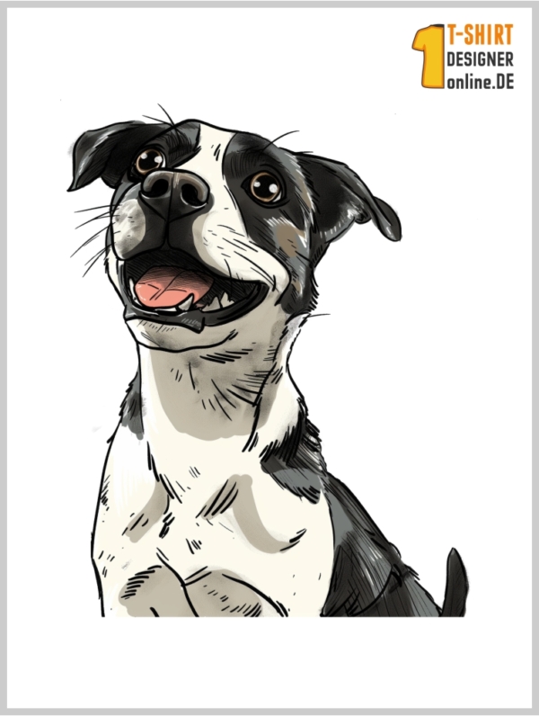 Hund Design für dein T-Shirt