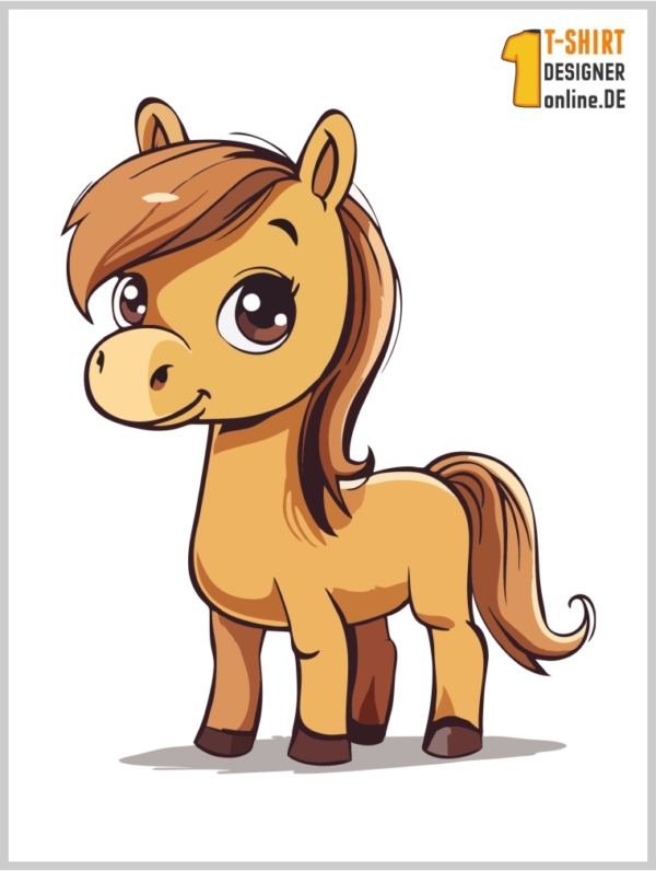 Pferd Design für dein T-Shirt