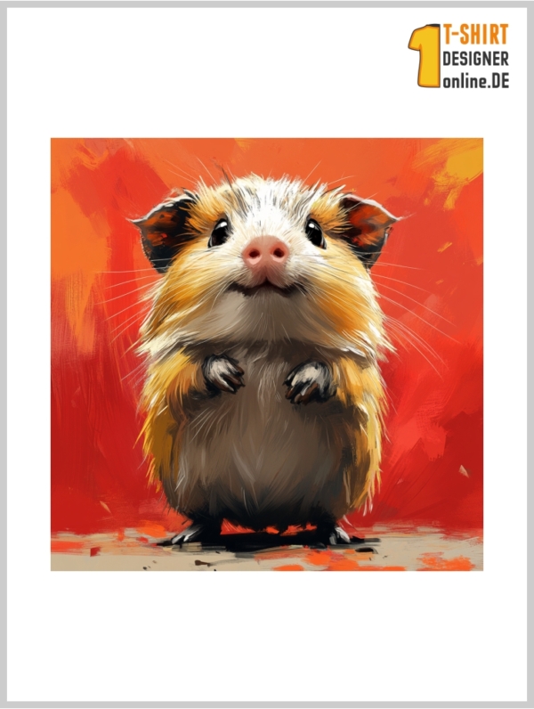 Meerschweinchen 1 Design für dein T-Shirt