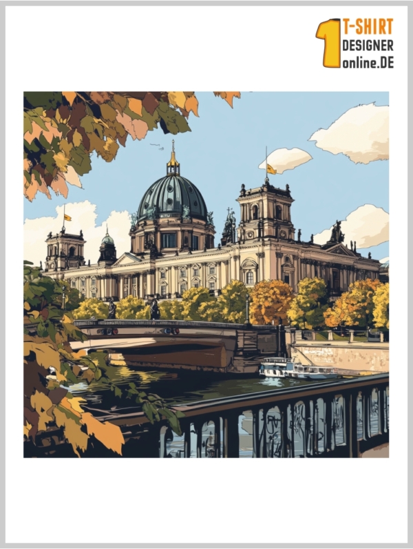 Reichstag Design für dein T-Shirt